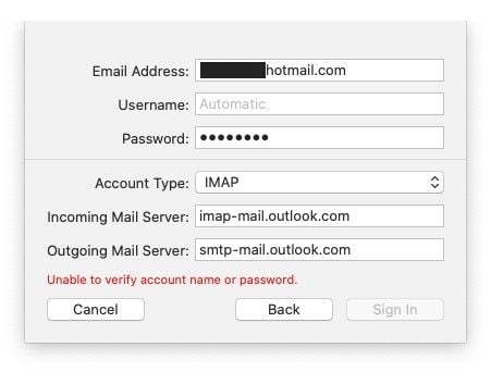 google password required for internet accounts mac